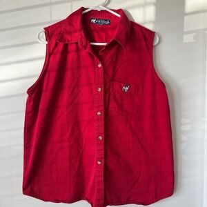 (SOLD) Big Dogs sleeveless top